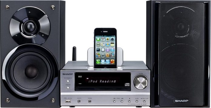 Sharp xl-hf401ph hifi Sharp xl-hf401ph miniset met AirPlay