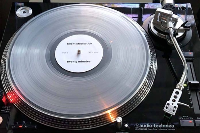 Stilte De LP Silent Mediation zorgt voor stilte