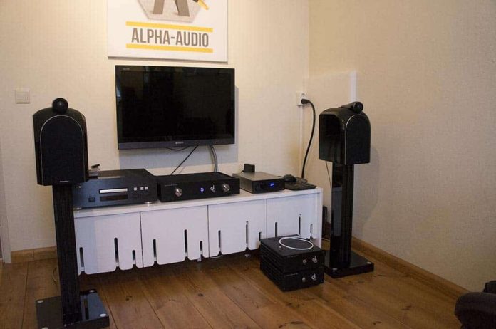 complete systeem Alpha Audio testsysteem 2