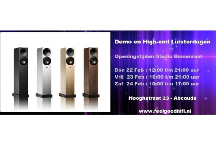 demodagen Feel Good Hifi organiseert demodagen én opent een nieuwe luisterruimte