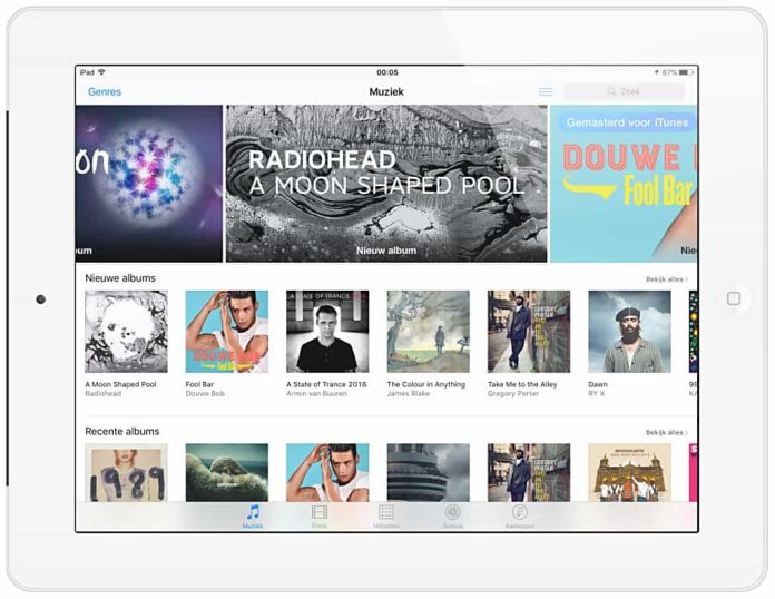 itunes Het downloaden van tracks en albums via Apple iTunes loopt mogelijk op z'n eind
