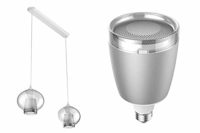 muzieklamp Flex muzikale lamp in een bijpassende fitting en genieten maar