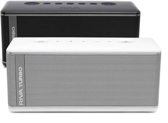 rivaturbox De Riva Turbo X is een Bluetoothspeaker uit de betere kwaliteitsklasse