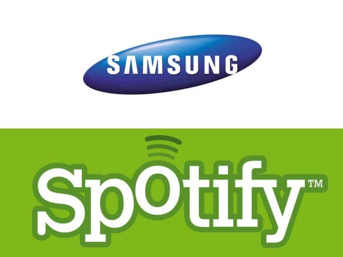 Samsung en Spotify Samsung en Spotify