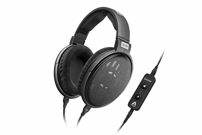 sennheiserapogee U kunt de Sennheiser HD 650 nu ook samen met een Apogee Groove kopen