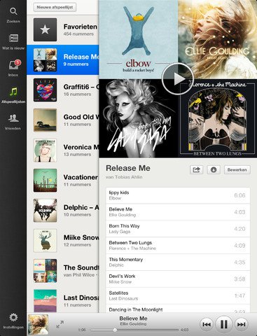 Spotify iPad Spotify iPad