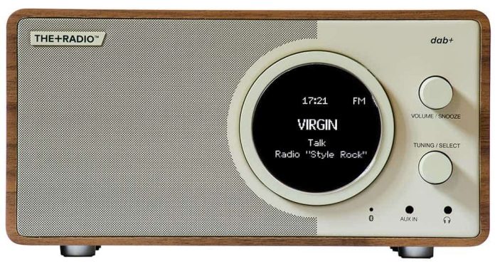 theradio De The+Radio DAB+/FM-tafelradio is leverbaar in diverse kleuren