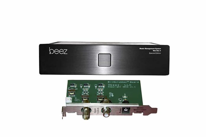 waxbox De Wax Box 4 Special Edition van 3bees beschikt over een BitScrubber