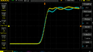Cable signal test - CH1 - lamp wire - CH2 - graphene - silver