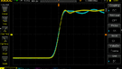 Cable signal test - CH1 - lamp wire - CH2 - mundorf