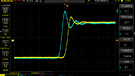 Graphene - Silver VS Lampwire - 50 Ohm out - 1 MOhm in - 100 KHz pulse