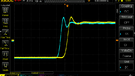 Graphene VS Lampwire - 50 Ohm out - 1 MOhm in - 100 KHz pulse