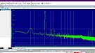 Advance Paris X-CD9 - noisefloor - playing 315Hz test tone