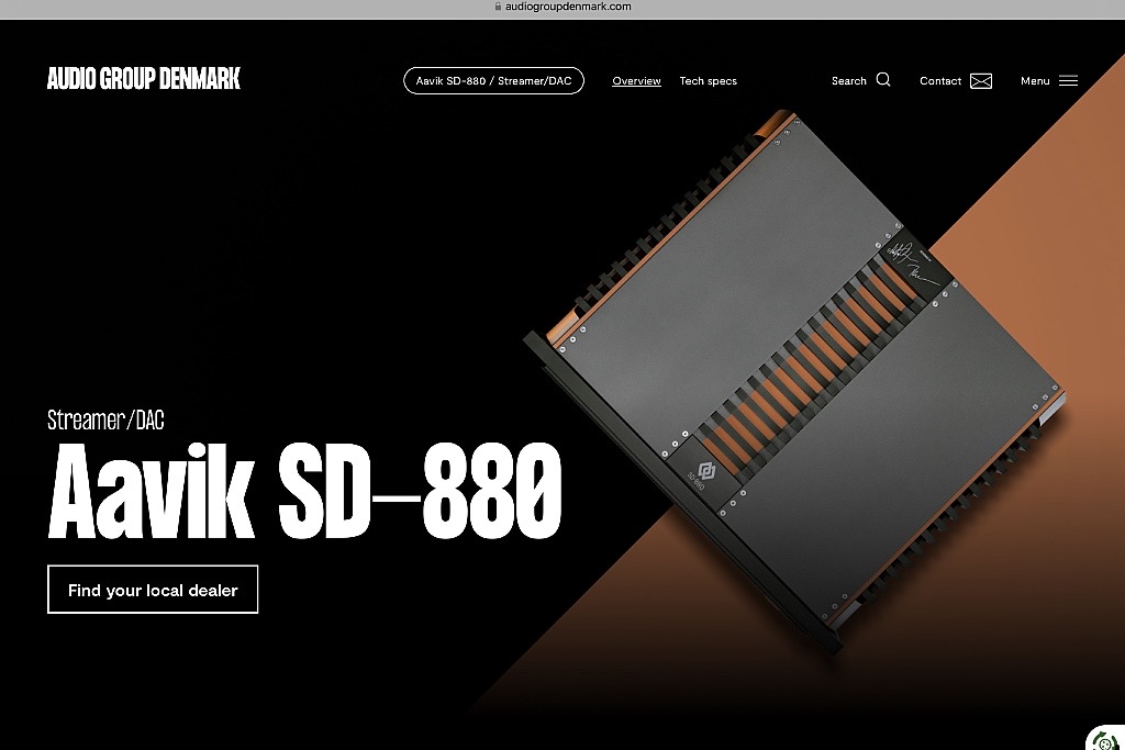 Aavik SD-880 flagship streaming DAC