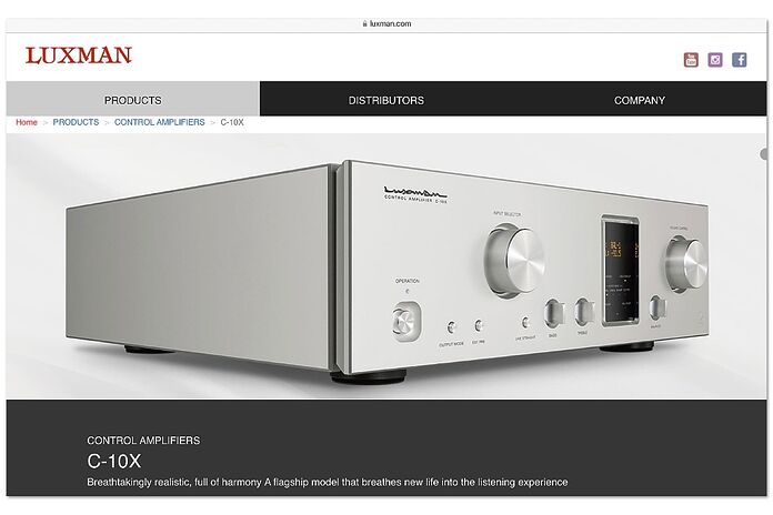 Luxman C-10X Luxman C-10X
