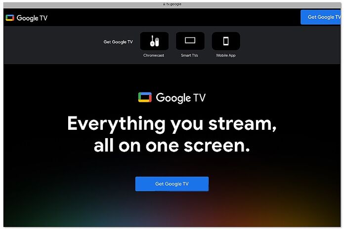 Google TV Google TV