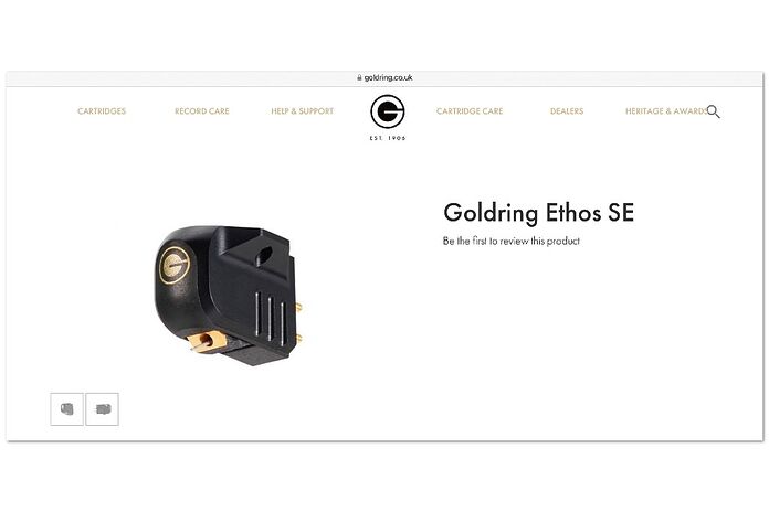 Goldring Ethos SE Goldring Ethos SE