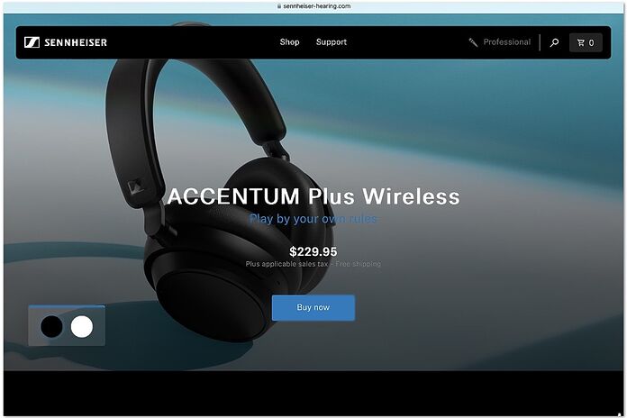 Sennheiser ACCENTUM Plus Sennheiser ACCENTUM Plus