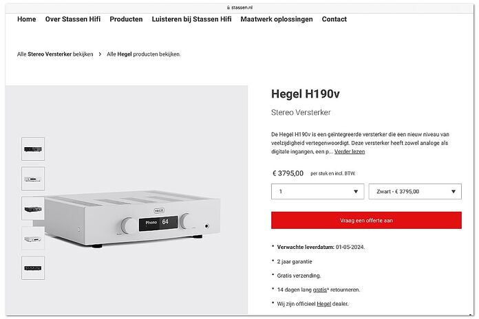 Hegel H190v Hegel H190v