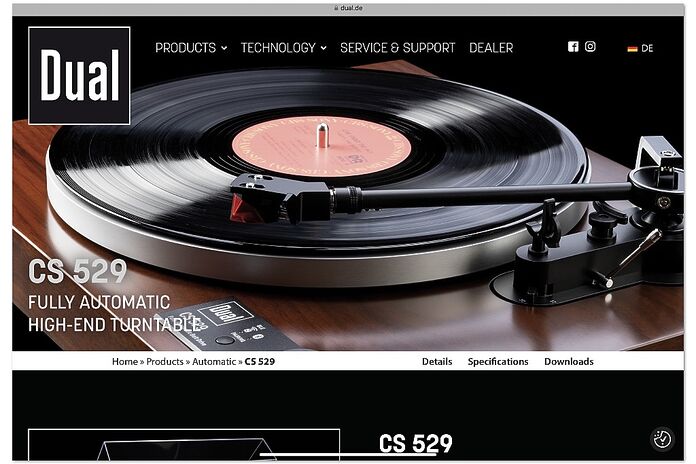 Dual CS 529 BT Dual CS 529 BT