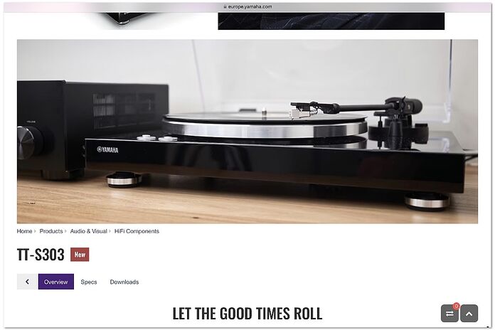 Yamaha TT-S303 Yamaha TT-S303