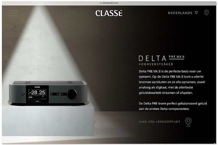 Classé Delta Pre MK II Classé Delta Pre MK II