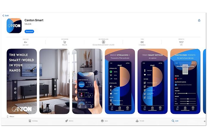 Canton Smart App Canton Smart App