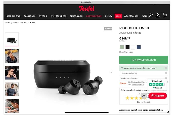 Teufel Real Blue TWS3 Teufel Real Blue TWS3