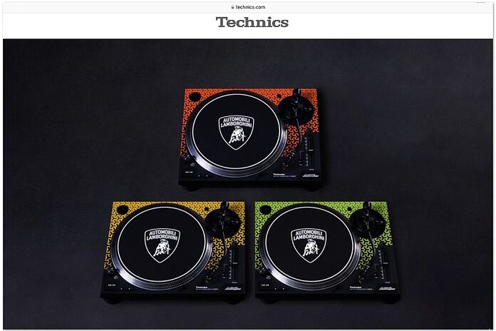 Technics SL-1200M7B Technics SL-1200M7B