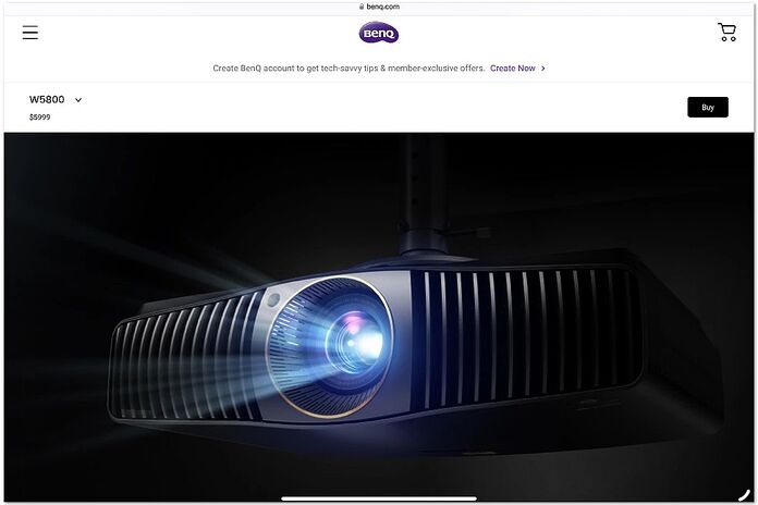 BenQ W5800 BenQ W5800
