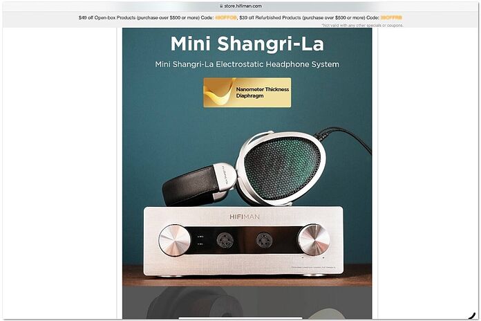 HIFIMAN Mini Shangri-La HIFIMAN Mini Shangri-La