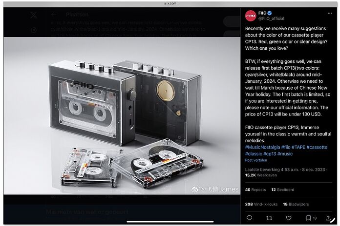 FiiO CP13 FiiO CP13