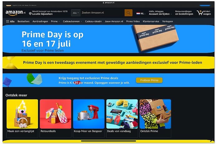 Amazon Prime Days Amazon Prime Days