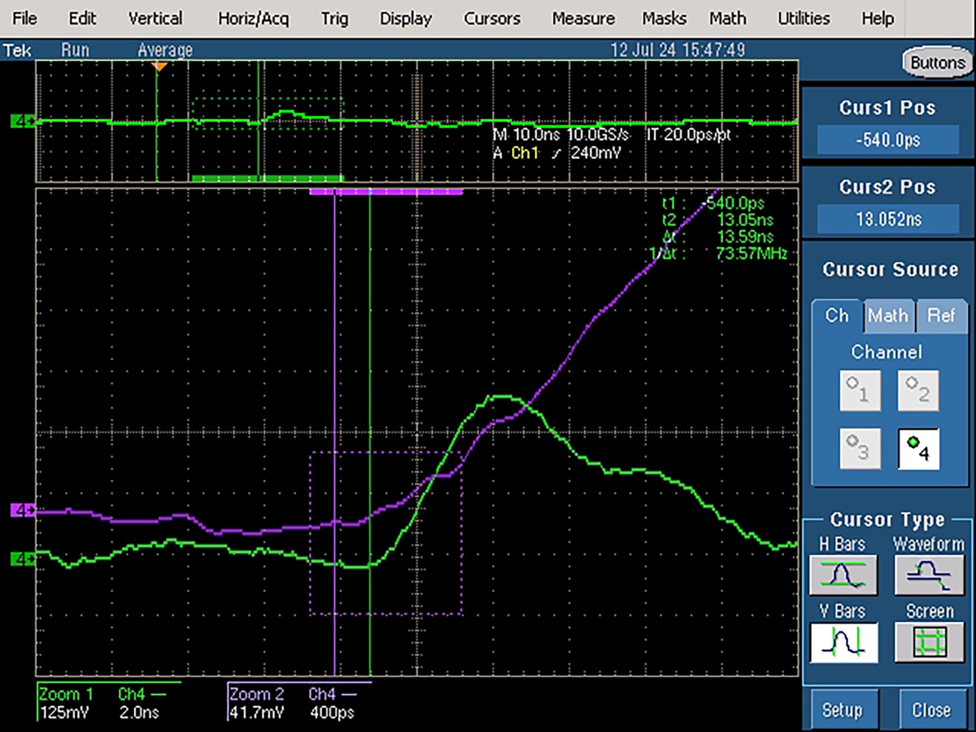 QSA variance 0.5V