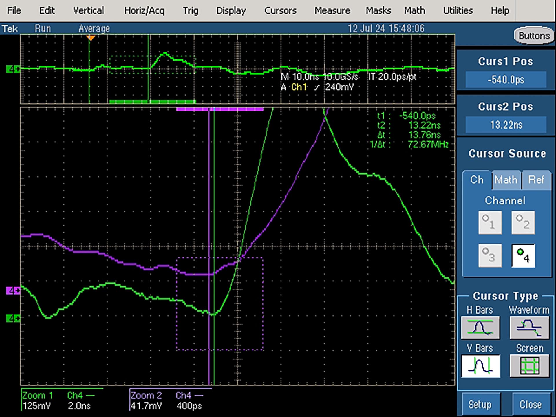 QSA variance 1.5V