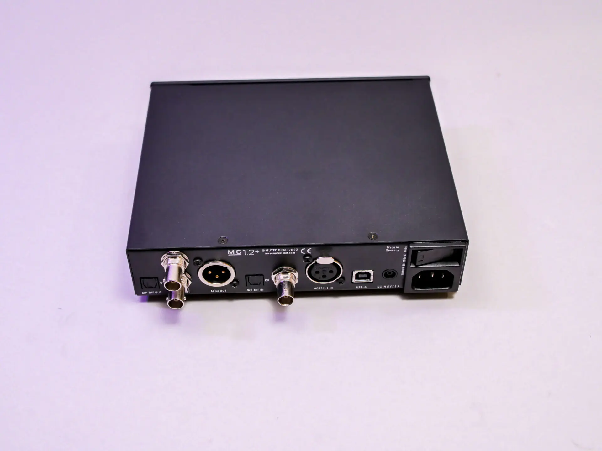 Mutec MC1.2+ Digital to Digital Converter - Alpha Audio
