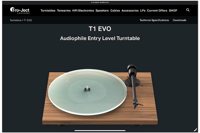 Pro-Ject T1 EVO Pro-Ject T1 EVO