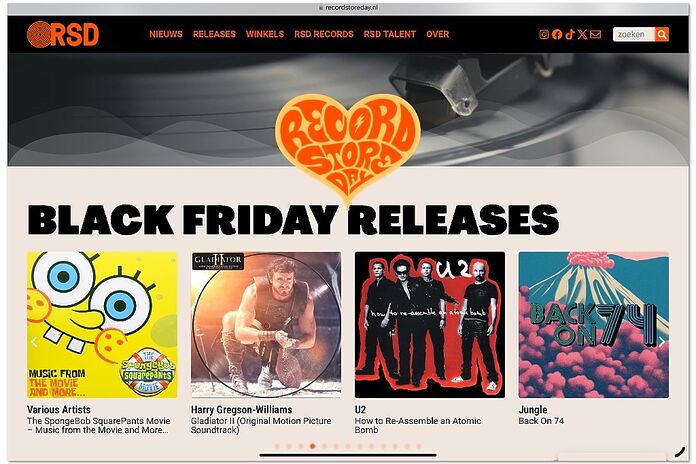 Record Store Day Black Friday Record Store Day Black Friday