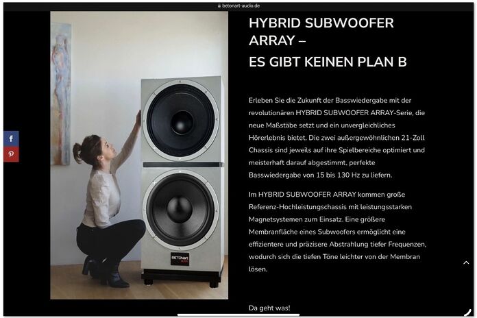 Screenshot BETONart-audio TYREXX /X