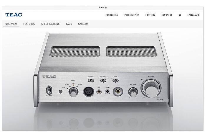 TEAC HA-507 TEAC HA-507