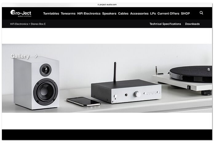 Pro-Ject Stereo Box E Pro-Ject Stereo Box E