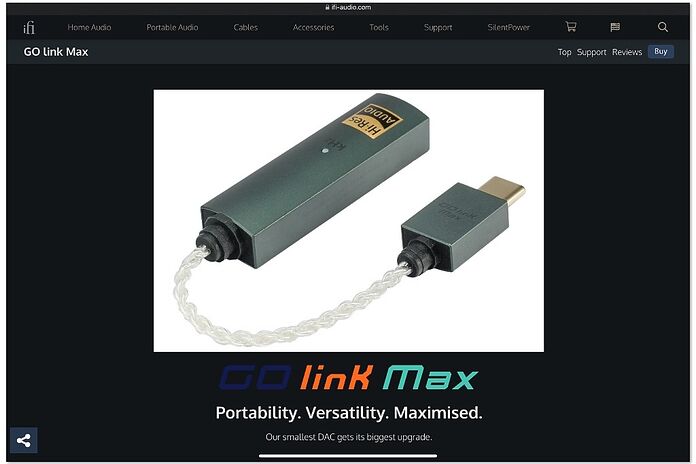 iFi GO link Max iFi GO link Max