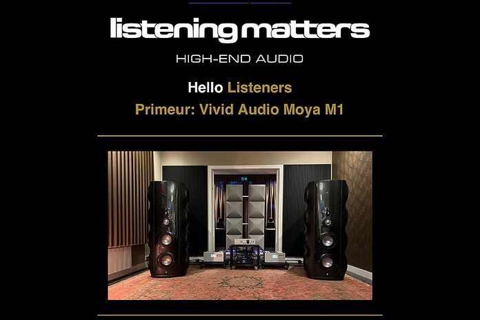 Vivid Audio Moya M1 Vivid Audio Moya M1
