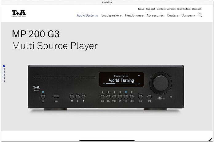 T+A MP 200 G3 T+A MP 200 G3