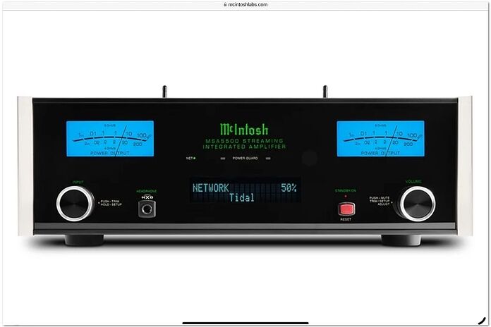 McIntosh MSA5500 AC McIntosh MSA5500 AC
