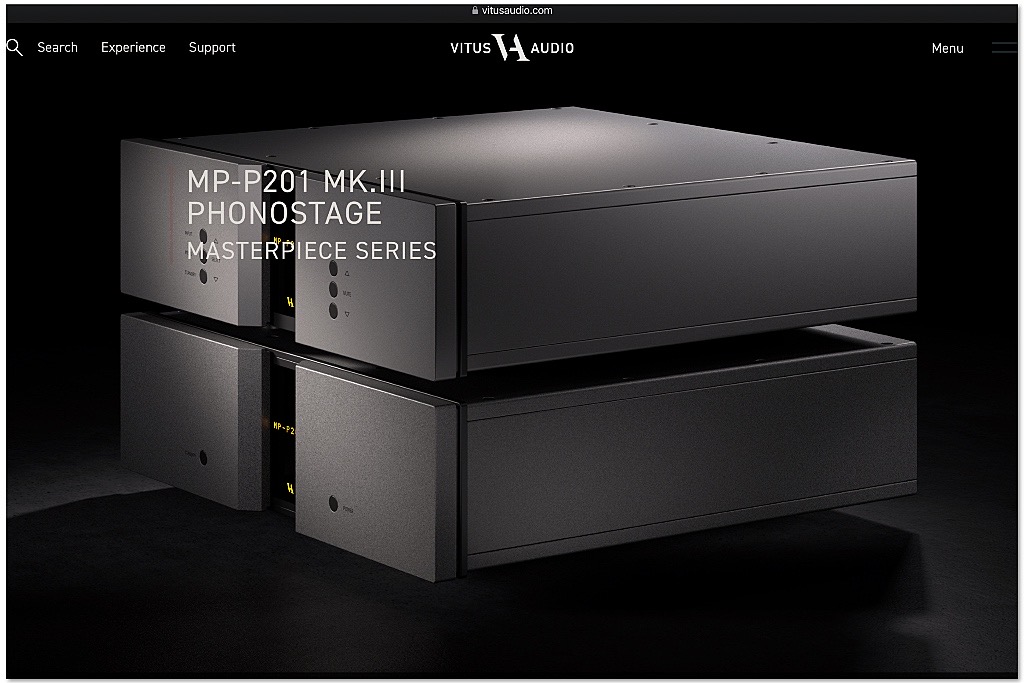 Vitus Audio MP-P201 Mk. III phono-voorversterker Vitus Audio MP-P201 Mk. III phono-voorversterker