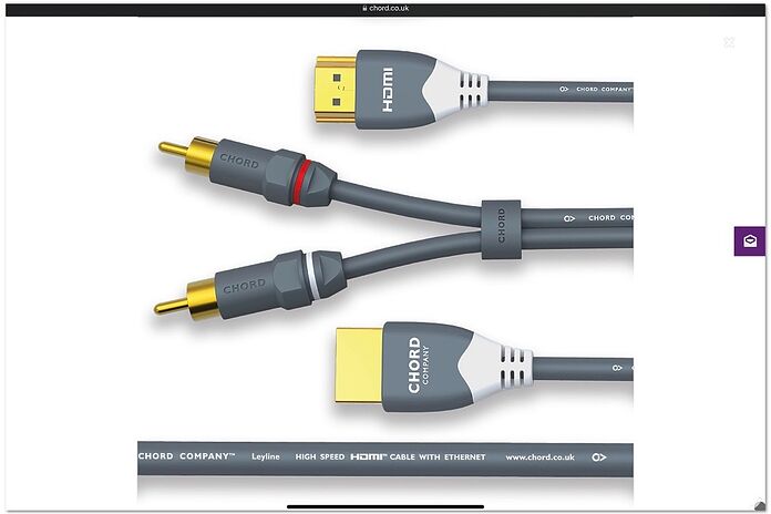 Chord Company Leyline Chord Company Leyline