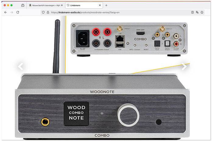 Lindemann Woodnote Combo Lindemann Woodnote Combo