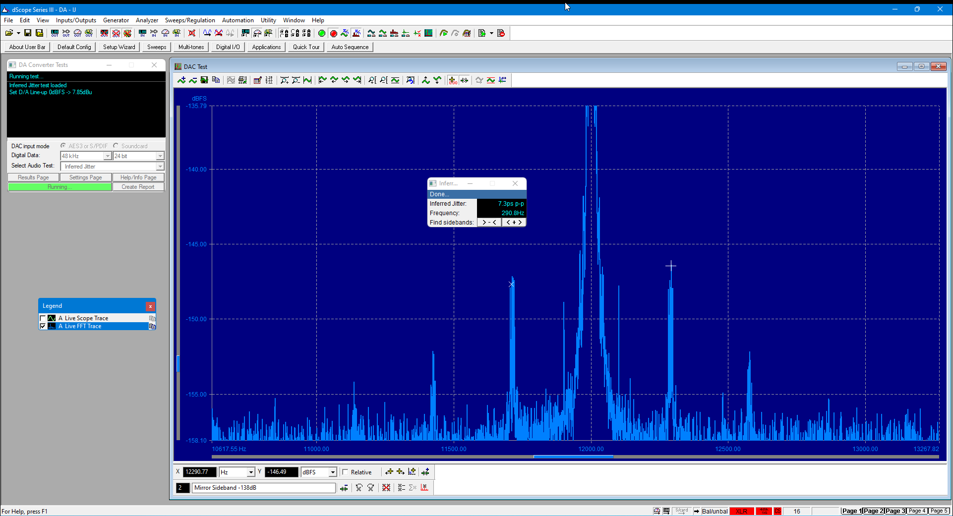 Eversolo A10 - Inferred jitter