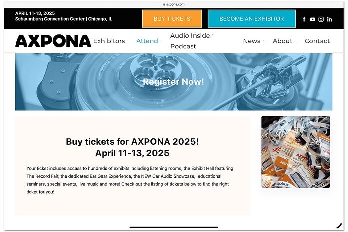 AXPONA 2025 AXPONA 2025